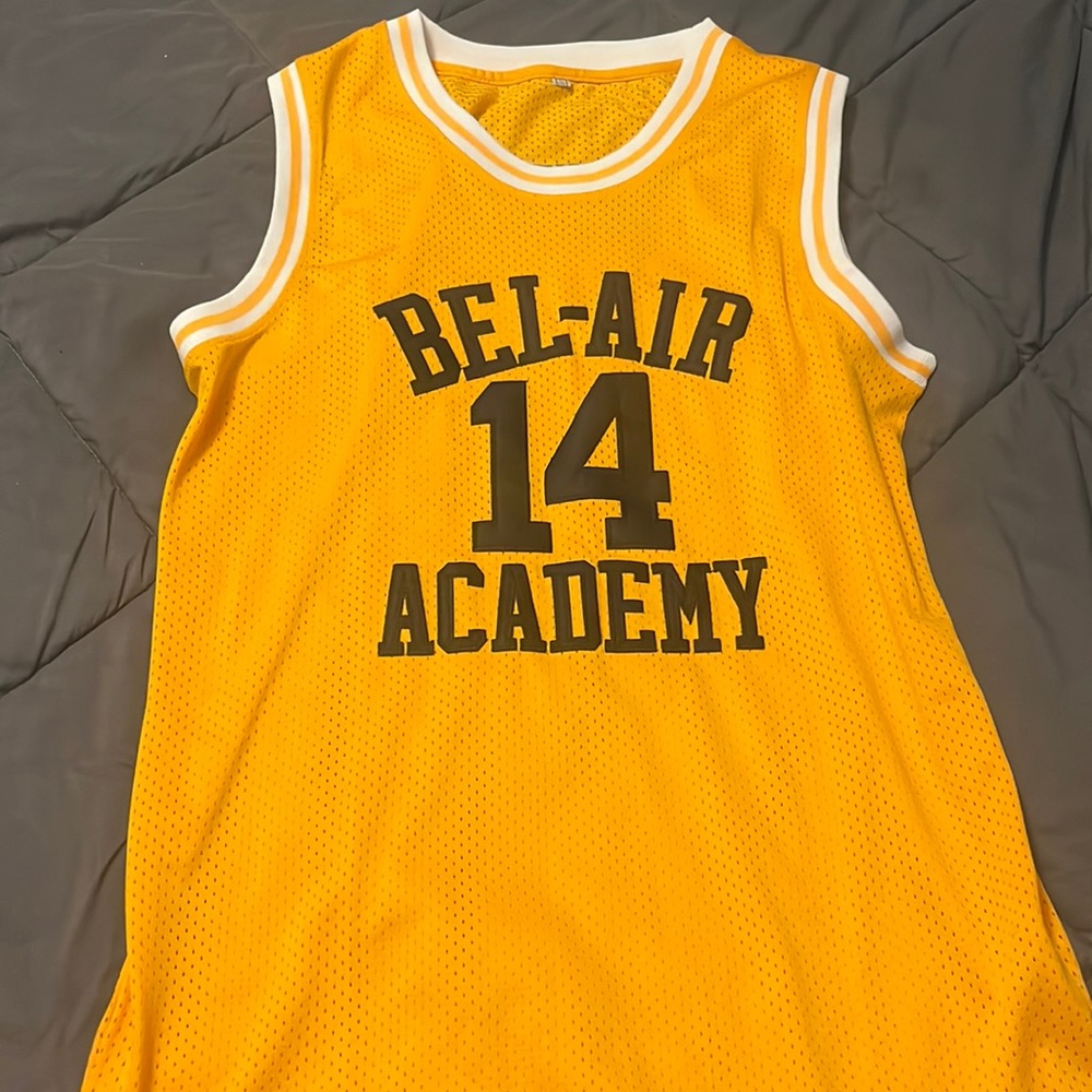 Men’s basketball jersey, Will Smith Bel Air Academy size L, never worn